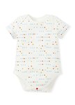 BABY Q彈棉質包屁衣(2入)-幾何三角