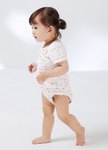 BABY Q彈棉質包屁衣(2入)-幾何三角