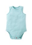 BABY Q彈棉質無袖包屁衣(2入)-狗狗