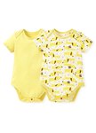 BABY Q彈棉質包屁衣(2入)-狗狗