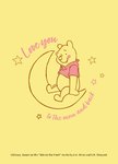 BABY迪士尼Q彈荷葉包屁衣-月亮維尼