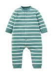 BABY長袖連身衣-條紋