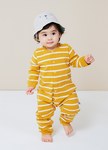 BABY長袖連身衣-條紋