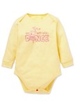 BABY 佩佩豬Q彈棉質長袖包屁衣-跳舞佩佩豬
