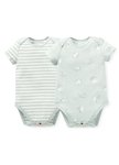 BABY Q彈棉質包屁衣(2入)-刺蝟寶寶
