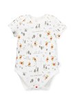 BABY Q彈棉質包屁衣(2入)-森林維尼