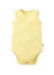 BABY Q彈棉質無袖包屁衣(2入)-線稿佩佩豬