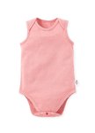 BABY Q彈棉質無袖包屁衣(2入)-標籤佩佩豬