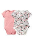 BABY Q彈棉質包屁衣(2入)-標籤佩佩豬
