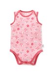 BABY Q彈棉質無袖包屁衣(2入)-跳舞佩佩豬