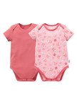 BABY Q彈棉質包屁衣(2入)-跳舞佩佩豬