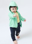 BABY抗UV網眼連帽外套
