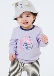 BABY佩佩豬純棉長袖T恤-美人魚佩佩豬