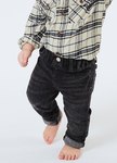 BABY 刷白割破牛仔褲