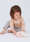 嬰幼兒Q彈棉質內搭褲(10分)-素色 / 星星