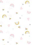 BABY Q彈棉質包屁衣(2入)-彩虹