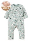 新生兒長袖連身衣-點點貓狗