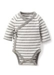 Early Baby Q彈棉質長袖包屁衣(2入)