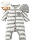 早產兒長袖連身衣(附帽子)