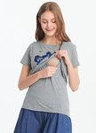 迪士尼色塊米奇2件組(哺乳背心+棉T)