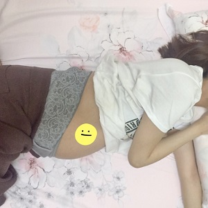 【每次睡覺常常都會無意識翻身 我只能說托腹帶你真的讓孕婦翻身便容易了】