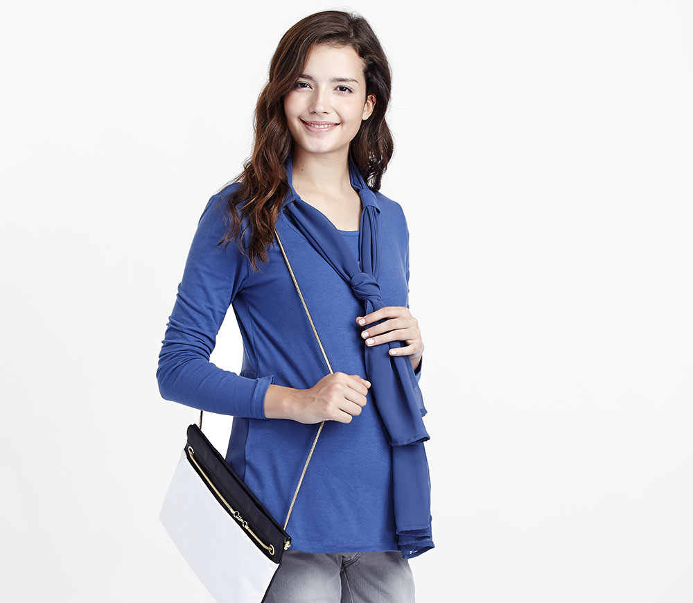 拼接雪舫真圍巾孕婦裝.哺乳衣 拼接雪舫真圍巾孕婦裝.哺乳衣