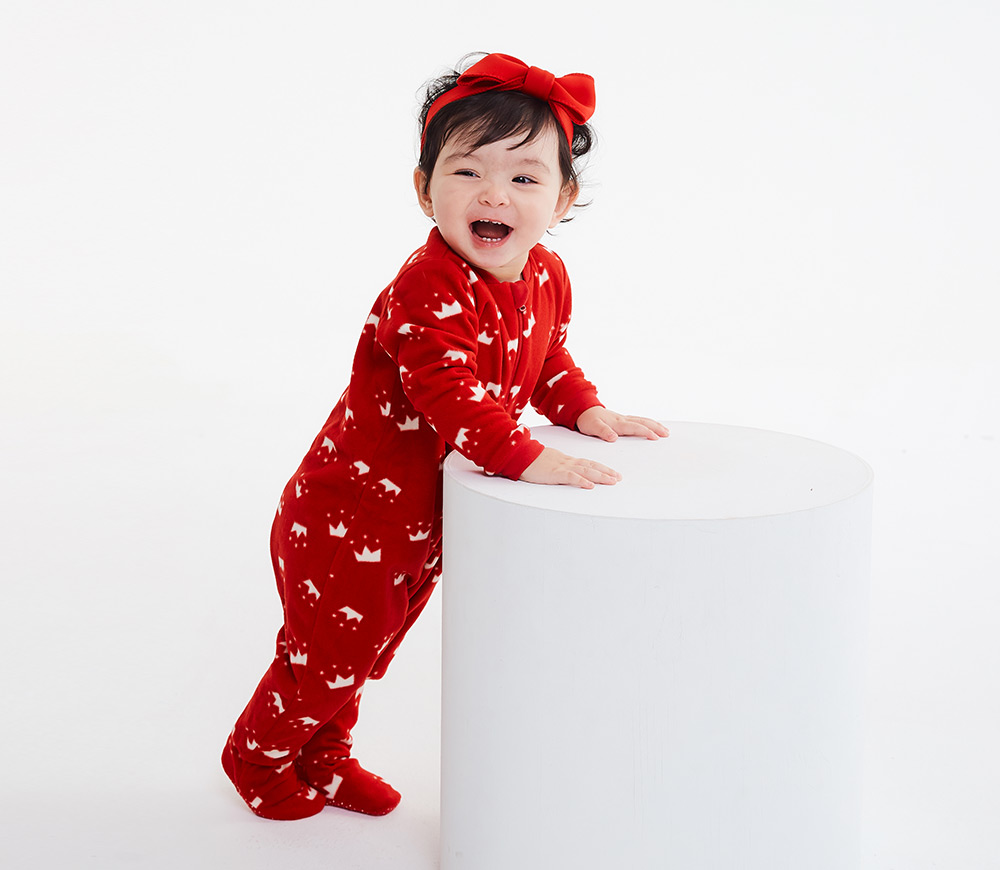 BABY超細刷毛連身衣
