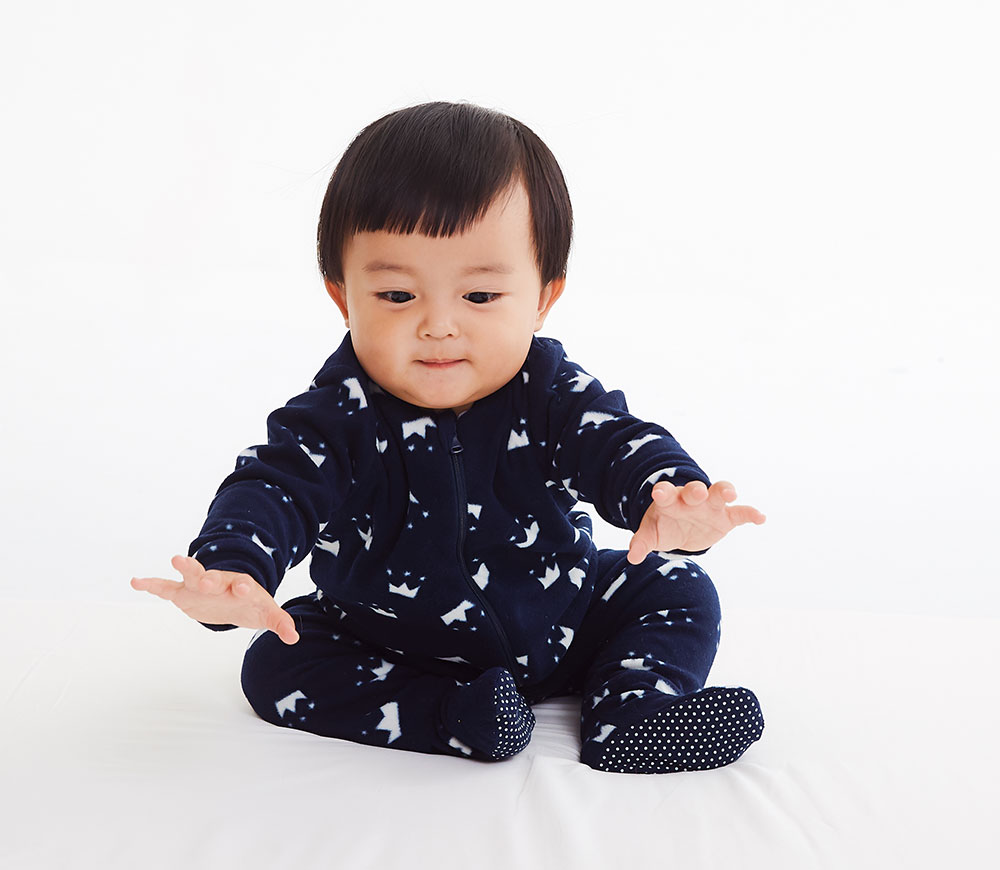BABY超細刷毛連身衣