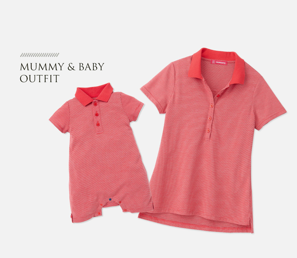 BABY POLO平口褲包屁衣