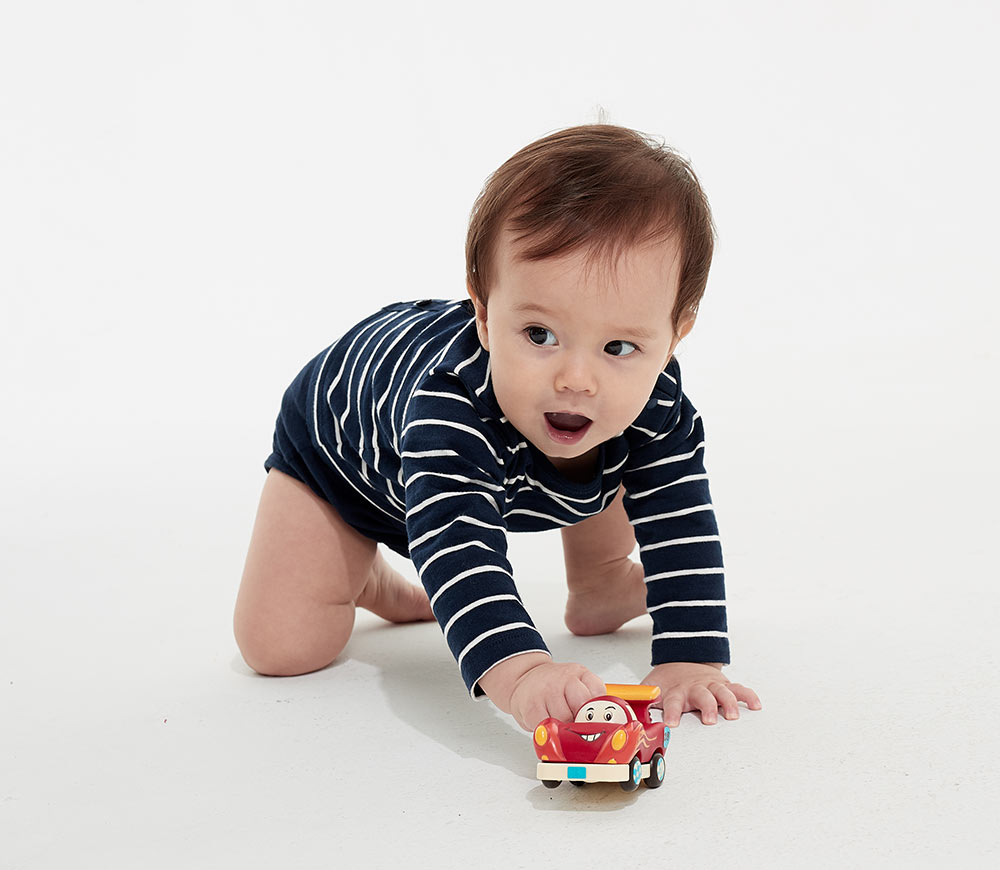 Baby橫紋包屁衣
