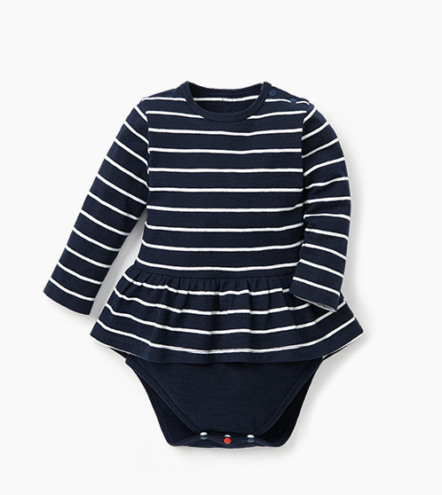 Baby橫紋包屁洋