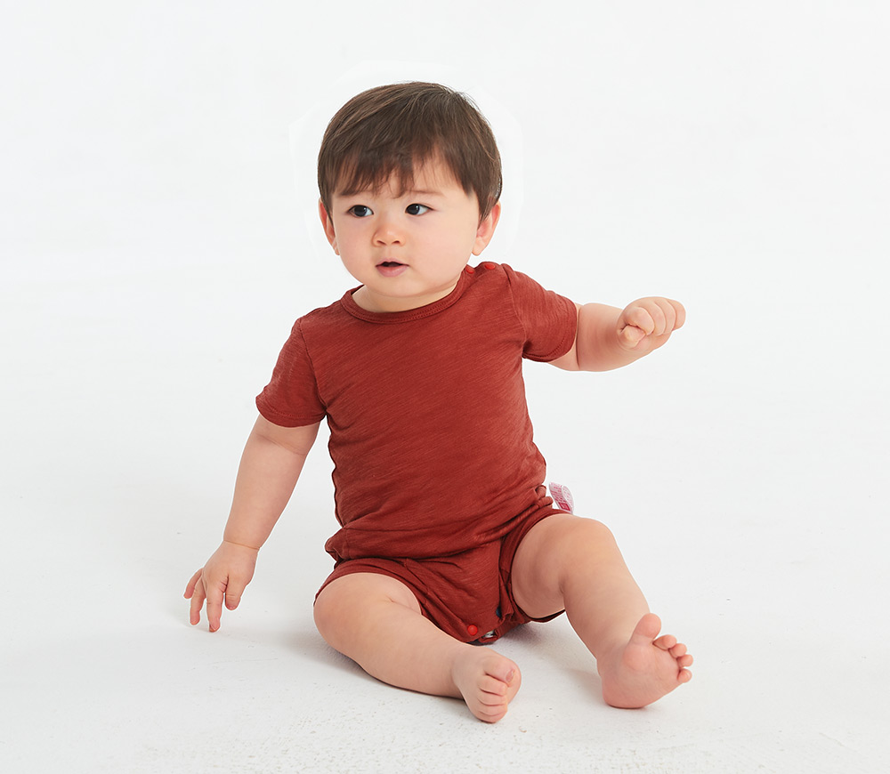 BABY剪接平口褲包屁衣 BABY剪接平口褲包屁衣