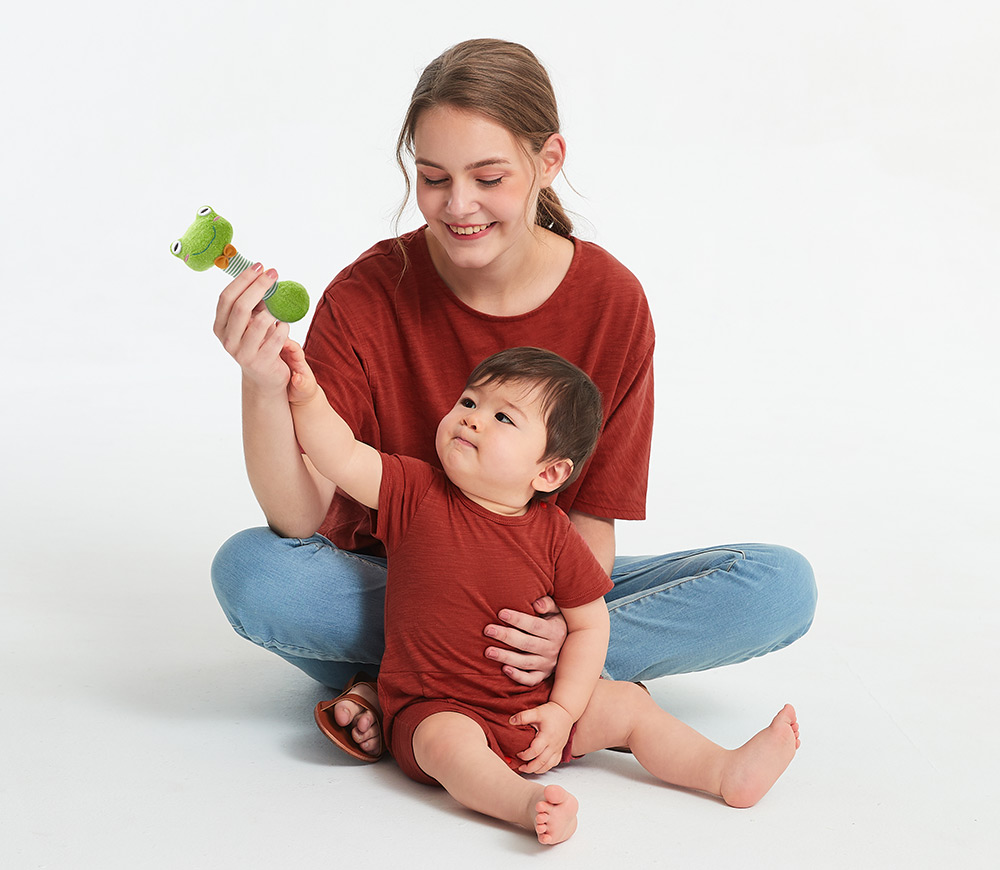 BABY剪接平口褲包屁衣 BABY剪接平口褲包屁衣