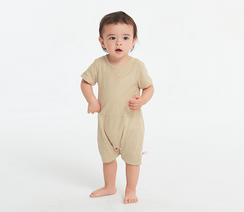 BABY剪接平口褲包屁衣 BABY剪接平口褲包屁衣