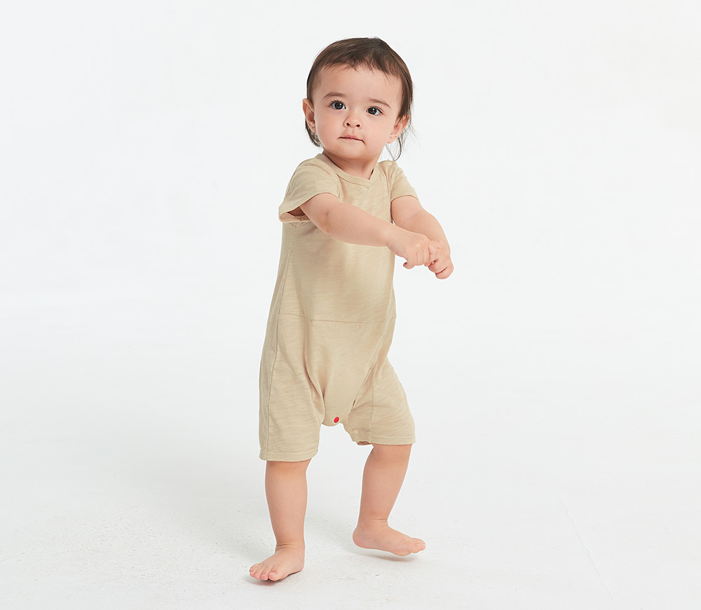 BABY剪接平口褲包屁衣 BABY剪接平口褲包屁衣