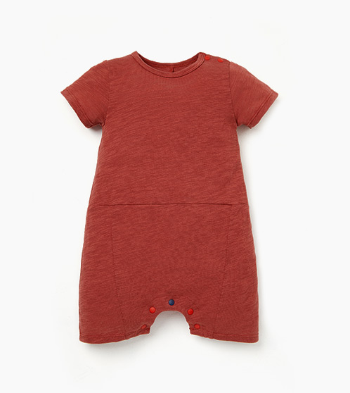 BABY剪接平口褲包屁衣 BABY剪接平口褲包屁衣