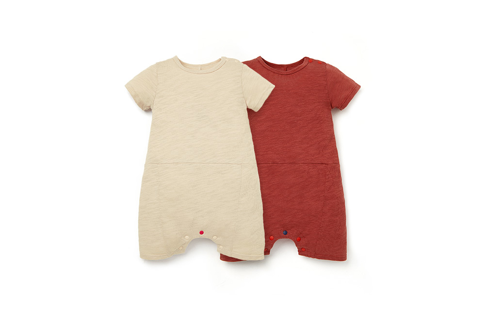 BABY剪接平口褲包屁衣 BABY剪接平口褲包屁衣