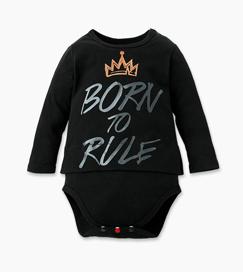 BABY 印花包屁衣