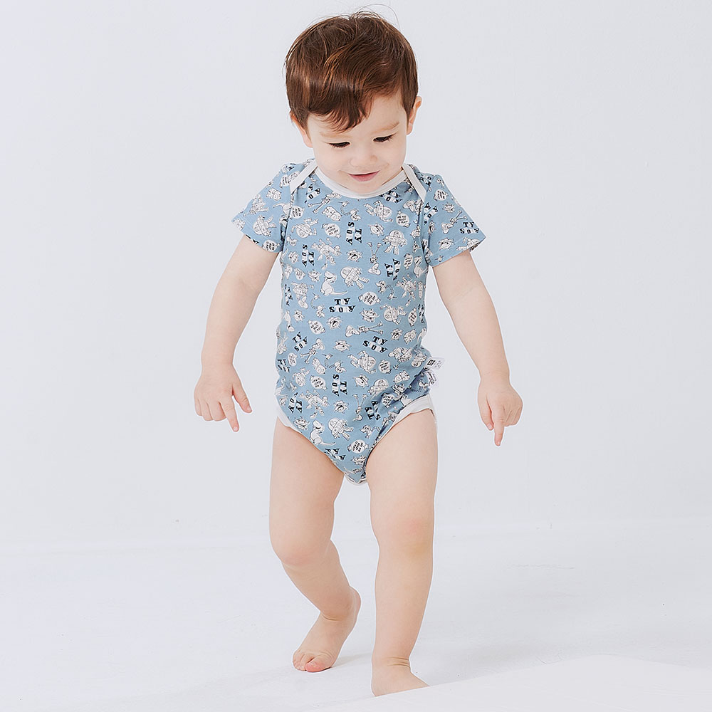 BABY Q彈純棉包屁衣(2入)-玩具總動員