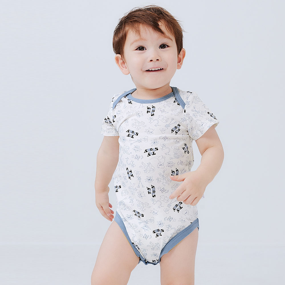 BABY Q彈純棉包屁衣(2入)-玩具總動員