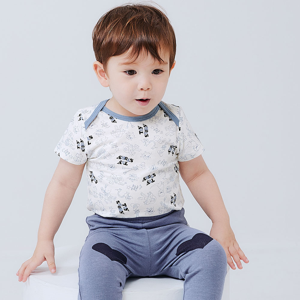 BABY Q彈純棉包屁衣(2入)-玩具總動員