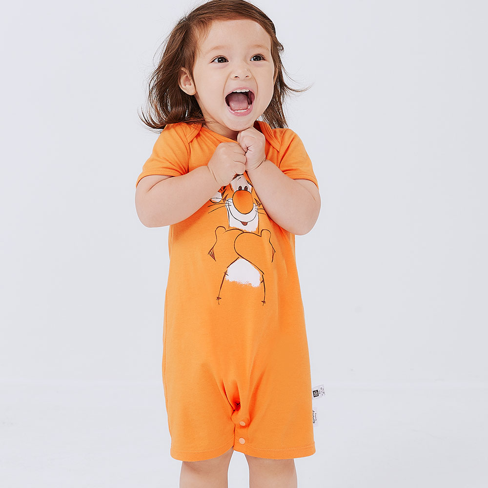 BABY 迪士尼Q彈連身包屁衣-跳跳虎