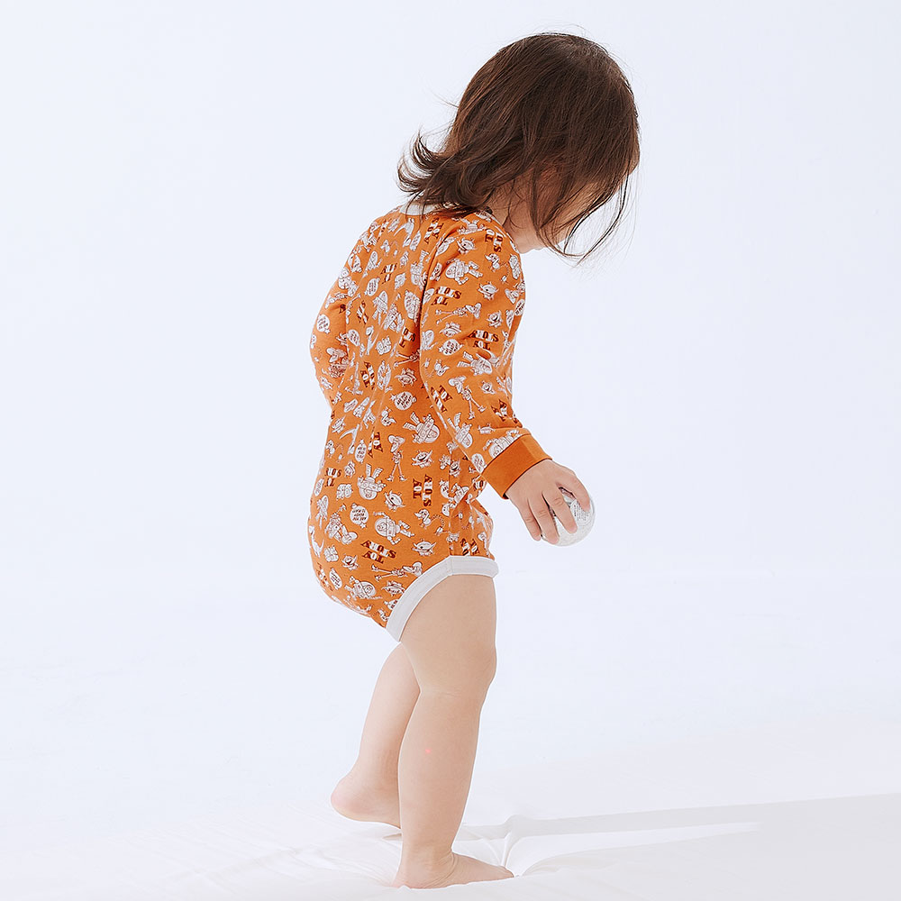 BABY Q彈純棉長袖包屁衣衣(2入)-玩具總動員