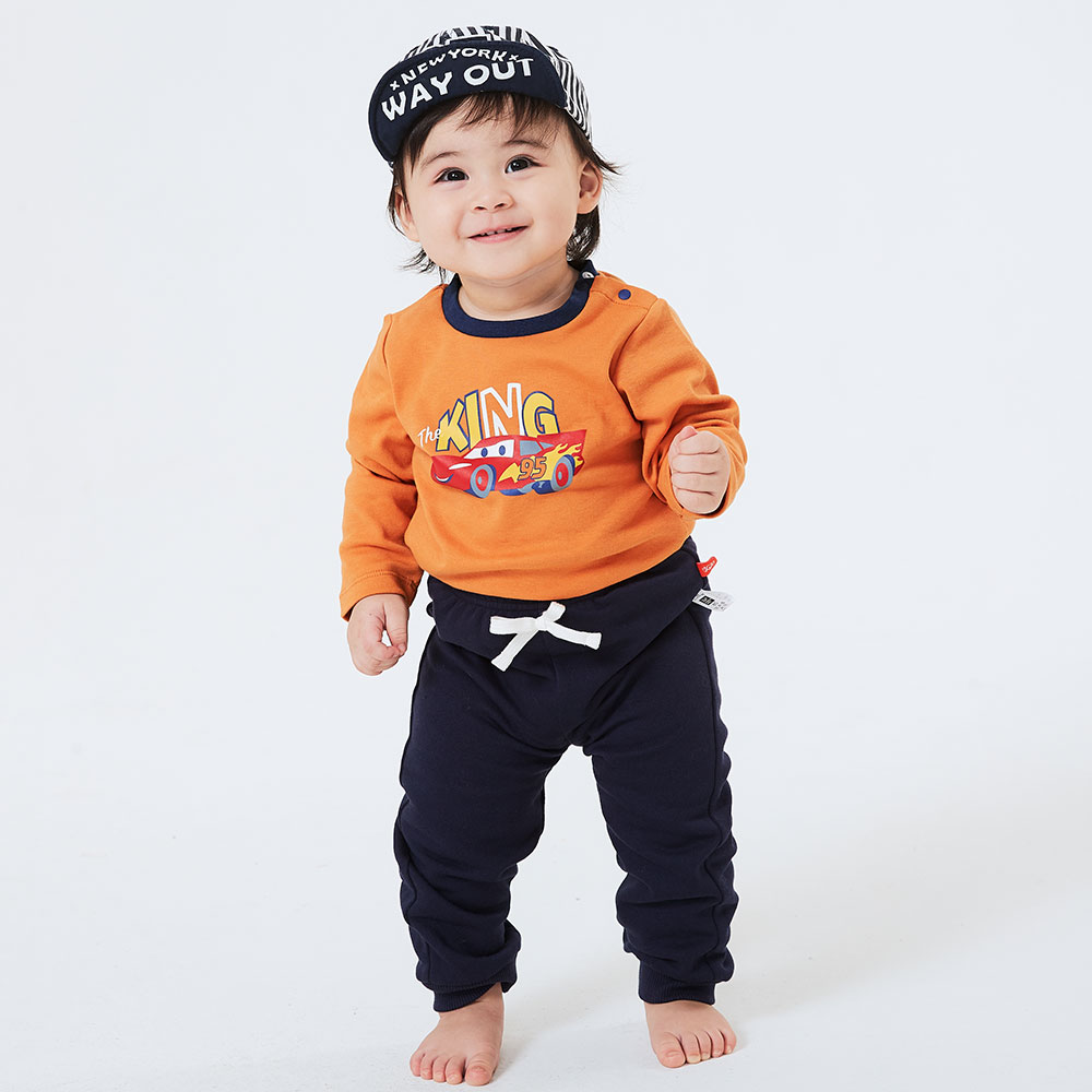 BABY 刷毛保暖束口長褲