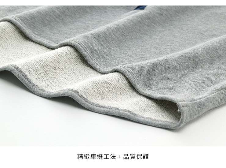 字母米奇連帽罩衫
