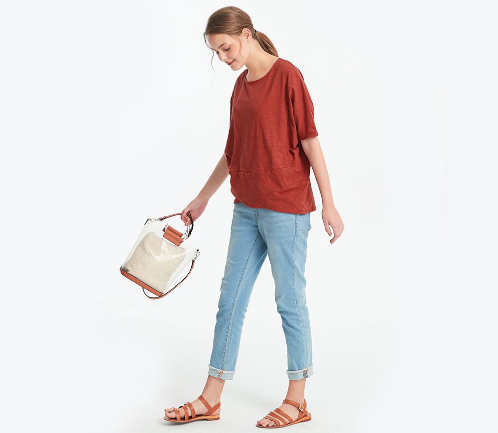 下襬抓褶孕哺罩衫 下襬抓褶孕哺罩衫