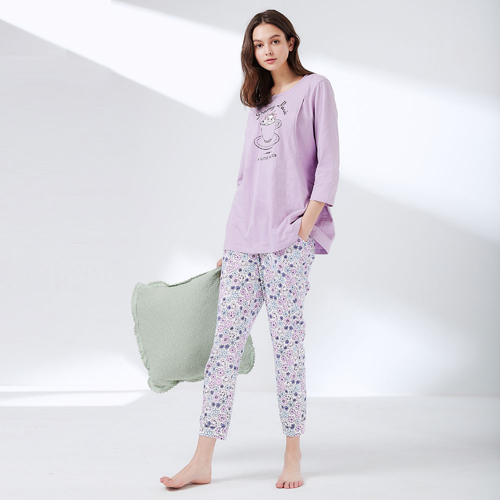 迪士尼瑪麗貓孕哺居家服組